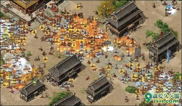 人间神途：老区攻城火爆场面游戏截图